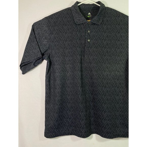 Bolle Golf Polo Shirt with Geometric Pattern - Picture 1 of 8